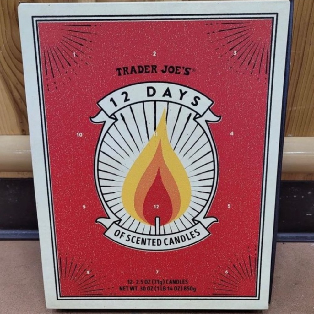 Trader Joe’s 12 Days of Scented Candles 🕯️